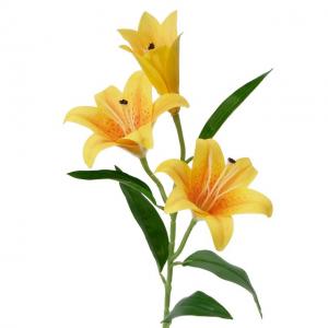 LY122305 70cm 3 heads Lily PPEVA LY122305 70cm 3 heads Lily PPEVA